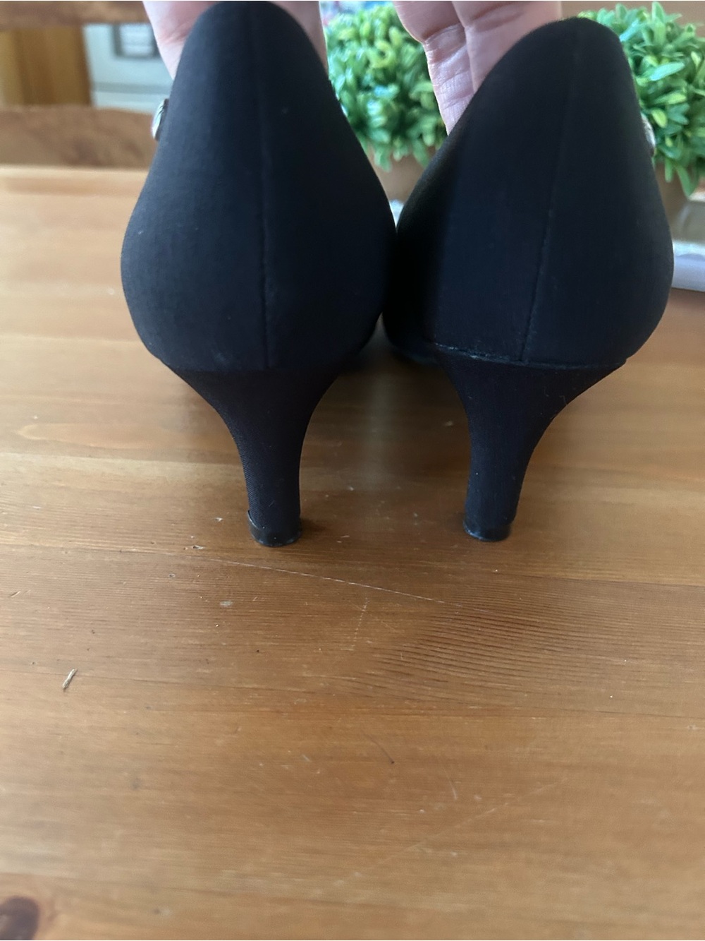 LifeStride Women's Parigi Pump 9.5 Black Cloth Pumps - Picture 6 of 9